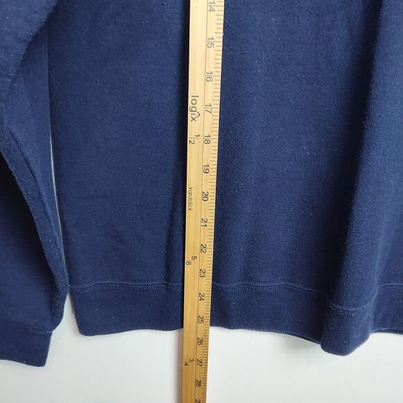Hanes Thirsty Camel Crew Neck Sweatshirt Men's M Dk Blue Graphic Print Pullover - Picture 7 of 12